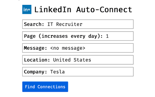 LinkedIn Auto-Connect