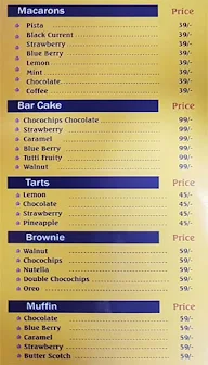 Dessert Town menu 3