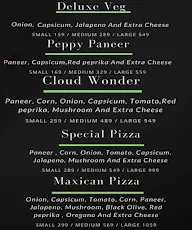 A S Pizza Street menu 3