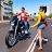 Bike Taxi Driving Games 3D icon