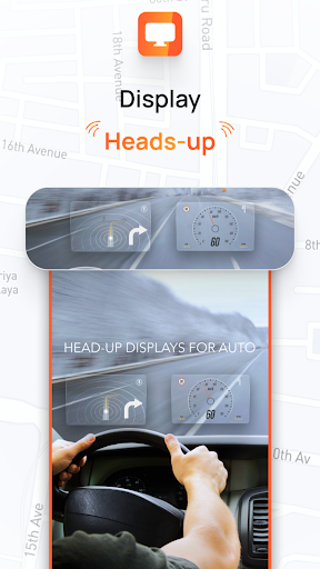 Screenshot Radar, HUD, Map, Speed Camera