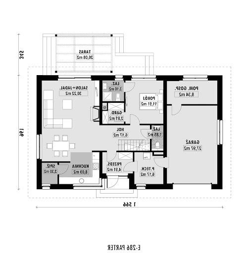 E-286 - Rzut parteru