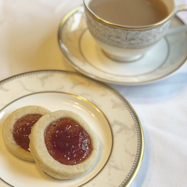 GF Shortbread Cookies.  So perfect with tea!