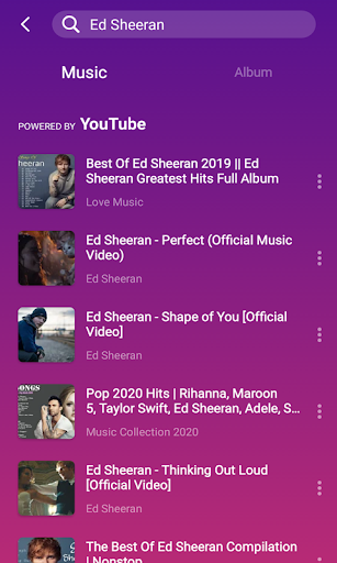 Screenshot HiMusic： music player no wifi
