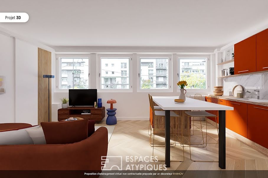 Vente appartement 3 pièces 62.01 m² à Paris 13ème (75013), 549 000 €
