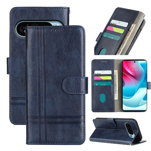 Title 2, Embossed Flip Business Card Wallet Protective C...