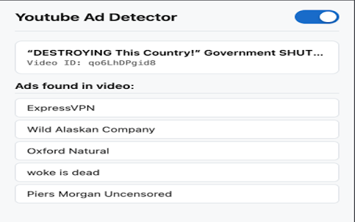 YouTube In-Video Ad Detector screenshot 4