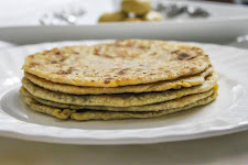 Green Gram Dal Paratha