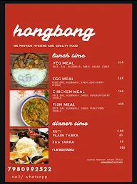 Hongbong Kitchen menu 1