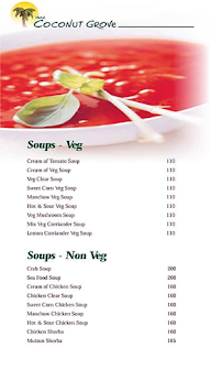 Coconut Grove Express menu 1