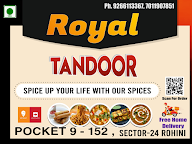 Royal Tandoor menu 2