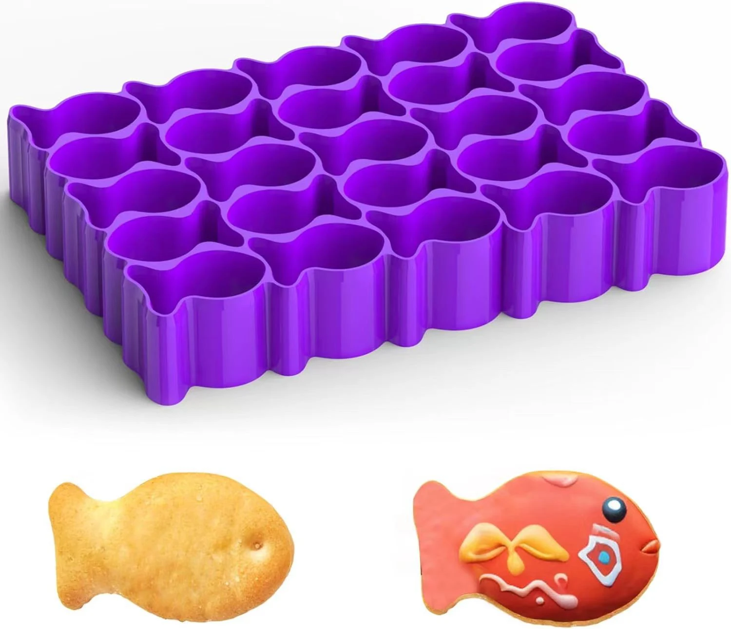 Title 3, Molde de corte para galletas de pescado con 25 ...
