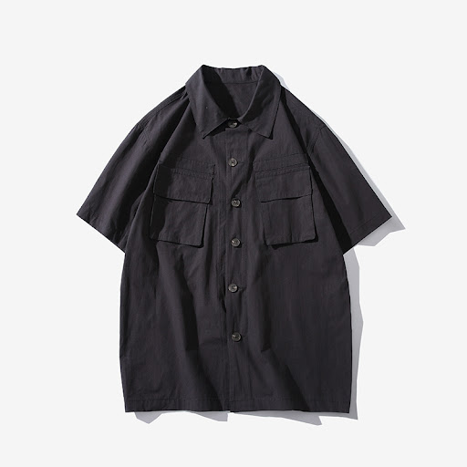 Title 1, Mens Chinese short sleeve shirt for summer, br...