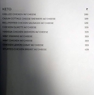 Protein House menu 3