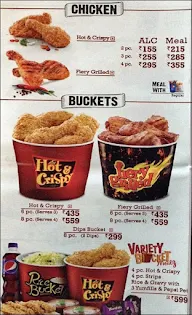 KFC menu 3