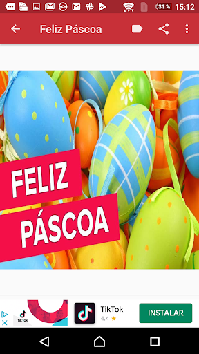 Feliz Páscoa frases e imágenes