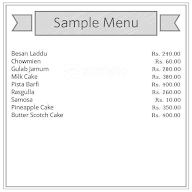 Munna Bakers & Sweets menu 1