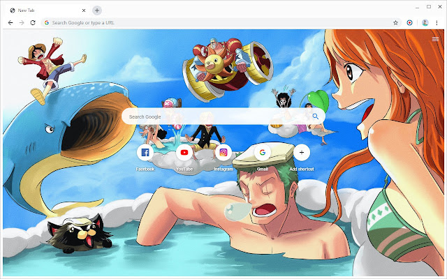 One Piece Wallpapers New Tab