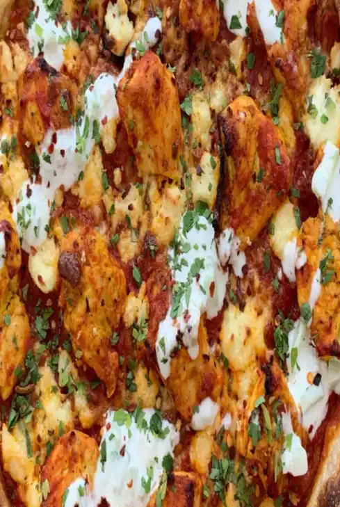 Chicken Tikka Pizza