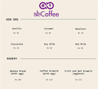 abCoffee menu 1