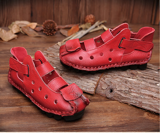 Title 20, Womens flat non-slip large size sandals with l...