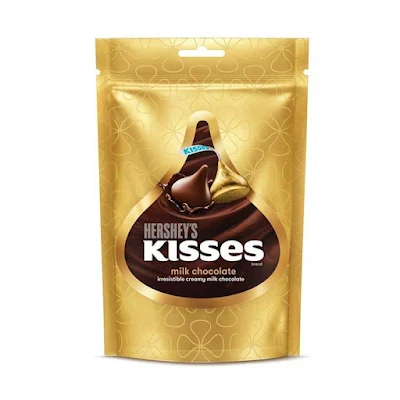 HERSHEY'S Hersheys Kisses - Milk Chocolate - 36 gm