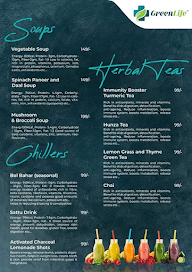 Green Life Cafe menu 4