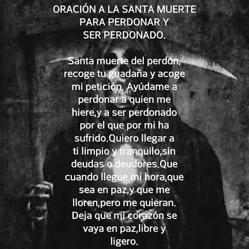 Oraciones Santa Muerte