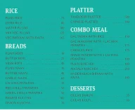 Kanha's menu 5