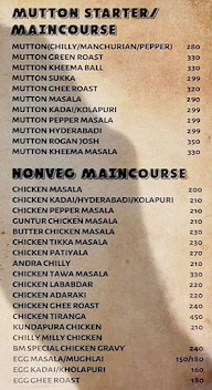 Namma Biryani Mane menu 2