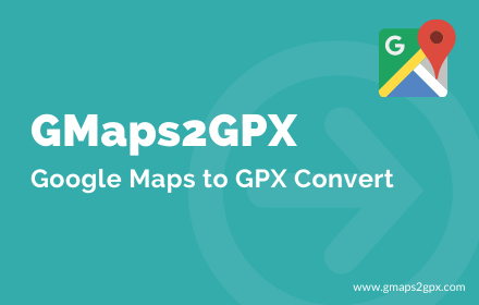 GMaps2GPX -  Google Maps to gpx small promo image