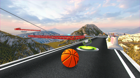 BasketRoll 3D: Rolling Ball (Mod Money)