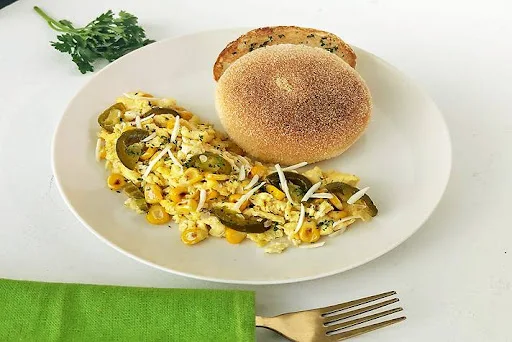 Jalapeno Corn Scrambled Eggs Combo