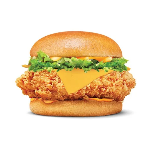 Crispy Cheesy Chicken Burger