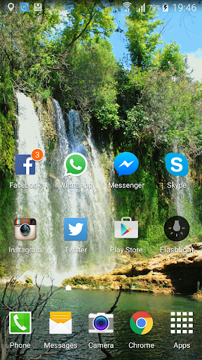 Waterfall Duden Live Wallpaper