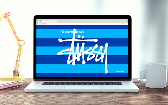 Stussy New Tab Theme