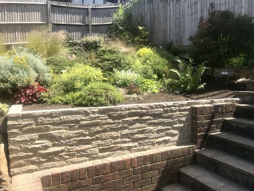 Sandstone walling 