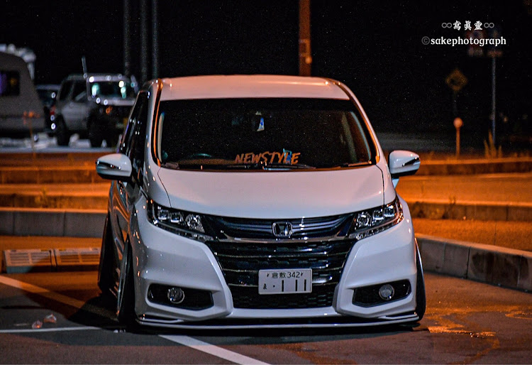 オデッセイの組合 Style・組合オリジナルアンダーフラップ・RC camber union・Meister M1・workwheelsに関するカスタム事例の投稿画像1枚目