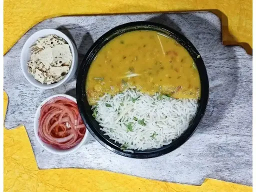 Masala Fusion Delight Yellow Dal Rice Bowl