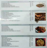 Sahil Chinese Corner & Fast Food menu 2