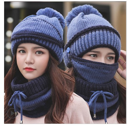 Title 5, Womens Winter Korean Style Tide Knitted Hat Wo...