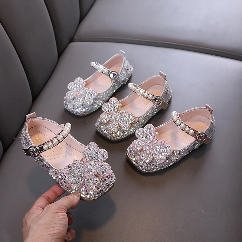 Girl Princess Diamond Pumps Summer And Autumn