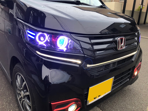 N-WGN カスタムのDIY・ヘッドライト交換に関するカスタム事例