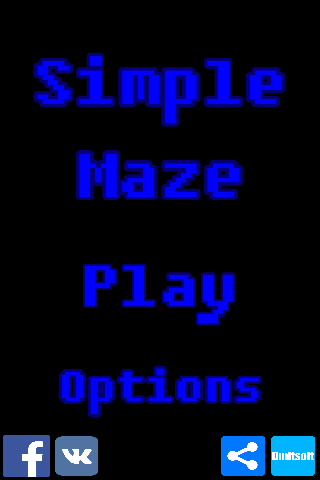 Simple maze