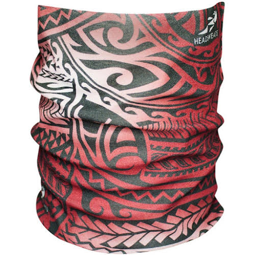 Headsweats Ultra Band Multi-Purpose Headband - Half, Red Tribal, OSFM