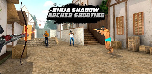 Ninja Shadow Archer Shooting