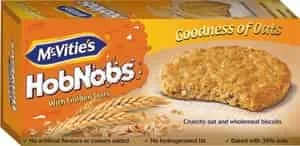 McVities Mcvitie'S Hobnobs With Golden Oats Cookies - 200 gm