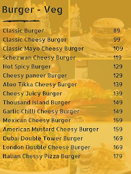 The Burger Village menu 3