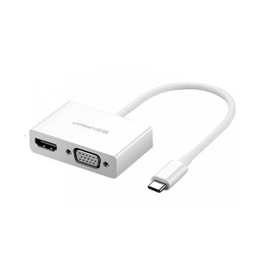 Cáp chuyển đổi USB type C -> HDMI/VGA Ugreen UG-30843