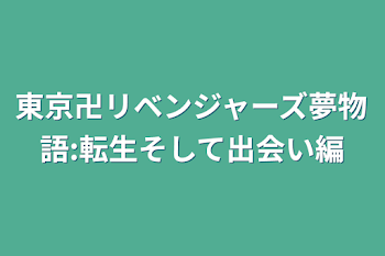 東京卍リベンジャーズ夢物語:転生そして出会い編